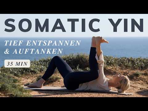 Somatisches Yin Yoga zum Entspannen & Aufladen | Stress loslassen & Nervensystem regulieren