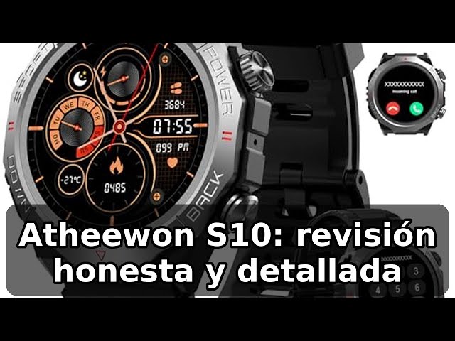Vídeo relacionado con STECEi Reloj Inteligente Hombre Mujer, 1.95" HD Pantalla Curva Smartwatch con Llamadas Bluetooth, Pulsera Actividad 110+ Modos Deportivos