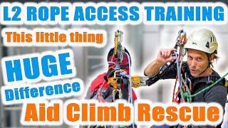 Download lagu This little thing makes a HUGE difference in an Aid Climb Rescue - IRATA L2 Training mp3
