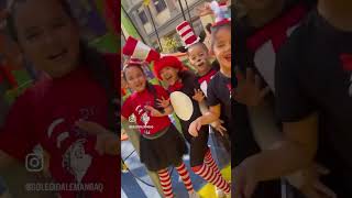 Today we celebrated Dr. Seuss Day.