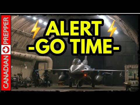 Breaking! Go Time! May 5th NATO F-16's Enter War With Russia! Los Angeles Nuclear Detonation Drill, Civil War! - Canadian Prepper