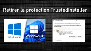 Supprimer un fichier protégé par une autorisation TrustedInstaller sur Windows 10