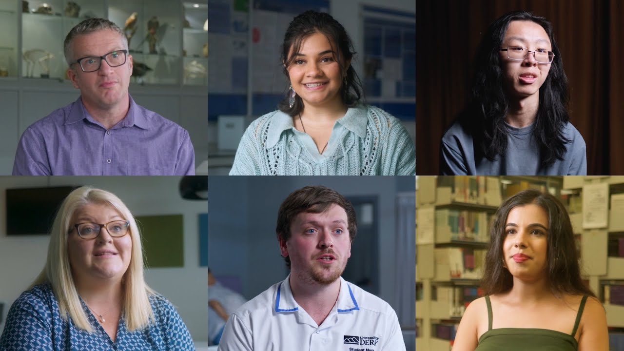 직원 및 학생 연사 콜라주