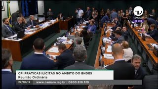 CPI do BNDES - Votação do relatório final - 22/10/2019 09:30