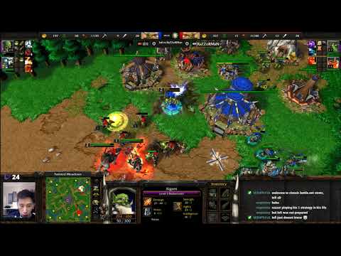 Infi (Orc) vs RaZZoRMaN (Orc) - WarCraft 3 - WC2811