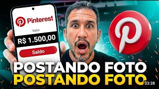 POSTANDO FOTOS NO PINTEREST QUE VENDEM COMO AFILIADO EM 2026