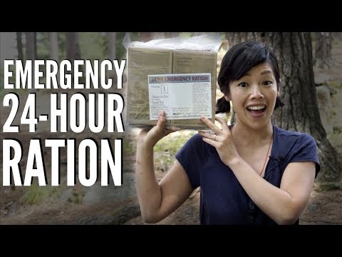 Emergency 24-hour RATION Mission Specifics | Menu 1 -- Tuscan Beef & Chicken & Rice
