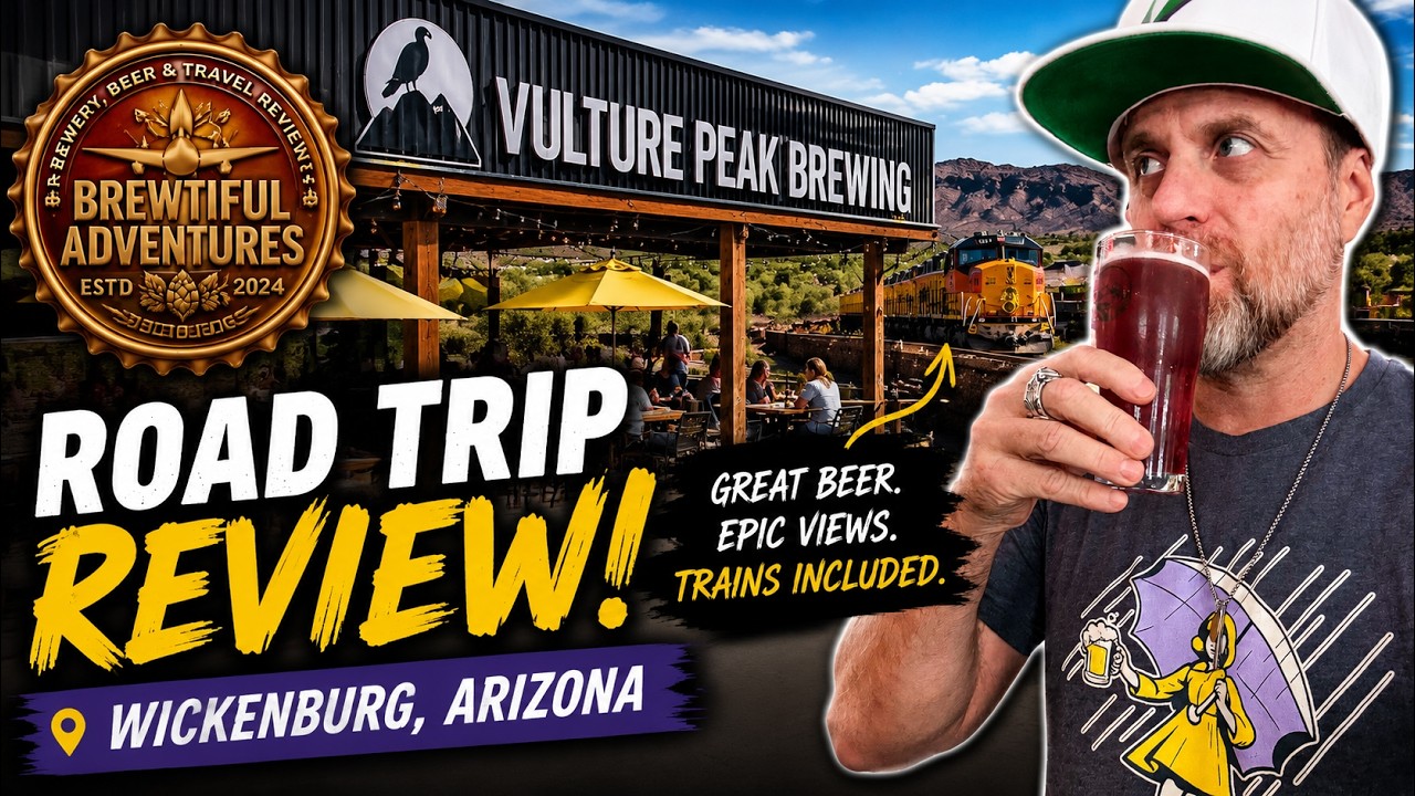 Arizona's Hidden Gem? We Visited Vulture Peak Brewing, Wickenburg, AZ's Only Brewery: