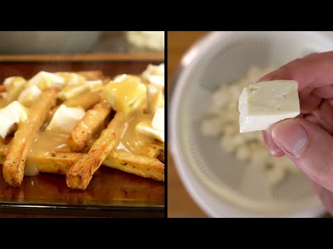 How To Make Homemade Poutine From Scratch - Making Your Own Cheese Curds At Home