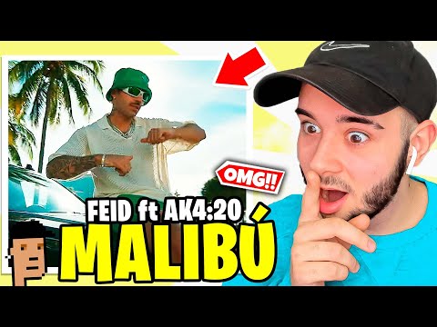 REACCIÓN a FEID ft AK4:20 - MALIBÚ (OFFICIAL VIDEO) *BRUTAL* 🔥