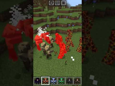 EPIC Minecraft Witch vs Golem Battle!