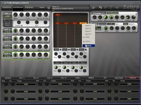 Zebra 2 Synth Tutorial w/ zircon - Part 3 (Mod Matrix + Filters)