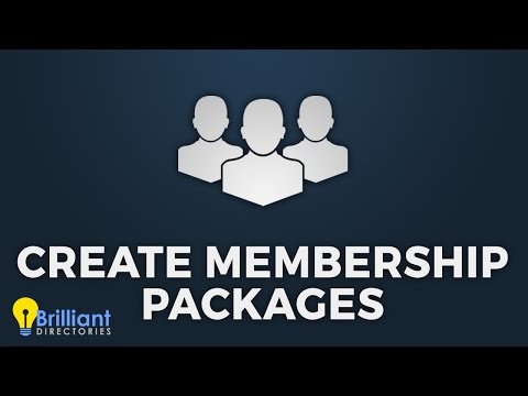 Create Membership Packages with Brilliant Directories 🎁 Customizing Memberships (Tutorial)