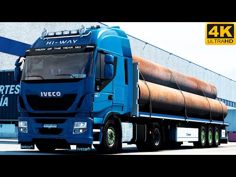 [G29] ETS2 (4K 60FPS) | IVECO Hi-Way E6 560 | LISBON 🇵🇹 - FARO 🇵🇹
