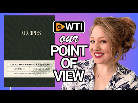 Recipe Book to Write in Your Own Recipes - WTI product video review