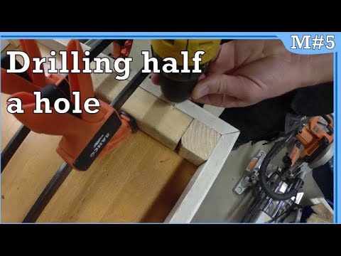 Quick Tip #8 - Drilling half a hole