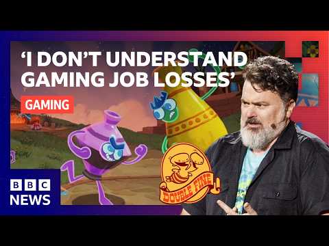 Tim Schafer on Double Fine's rebirth after being axed by Xbox | BBC News