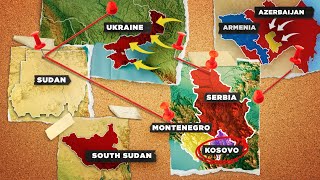 Every Time The World Map Has Changed Since 2000