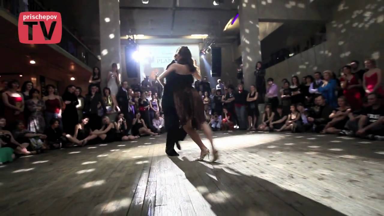 Diego El Pajaro Riemer and Maria Belen Guiachello, Russia, Moscow, "Planetango4",(5)