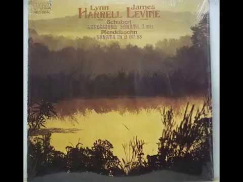 Schubert Arpeggione Sonata, Lynn Harrell and James Levine