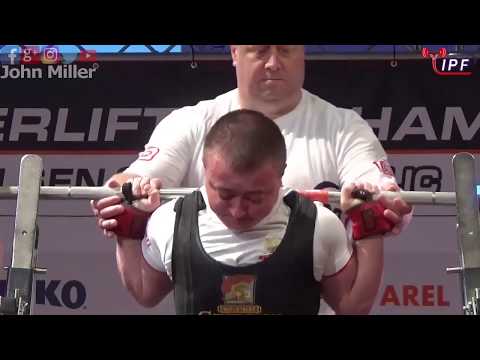 Sergey Fedosienko - 732.5kg 1st Place 59kg - IPF World Open Powerlifting Championship 2017