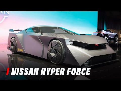 【速報】日産がハイパフォーマンスEVコンセプト「Nissan Hyper Force（次期GT-R?）」を公開動画（東京モーターショー2023）