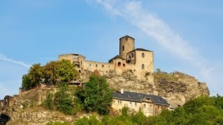 preview picture of video 'Burg Schreckenstein - Aussig a. d. Elbe, Strekov - Usti nad Labem'