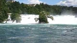 preview picture of video 'Rheinfälle / Rhine Falls near Schaffhausen Switzerland'