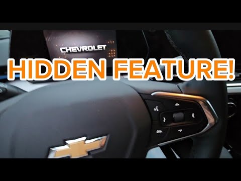 CHEVY TRAX HIDDEN FEATURE!  MUST SEE!
