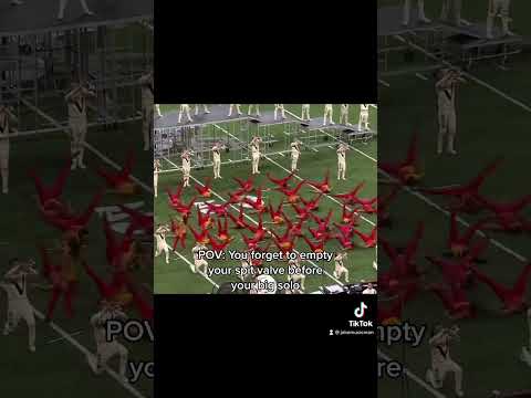 It happens at the worst times 😭 #marchingarts #band #marchingband #dci #drumcorps #bandmemes