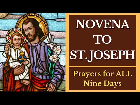 St Joseph Novena (Prayers for ALL 9 Days)