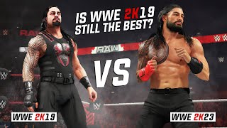 WWE 2K19 vs 2K23: Comparison! Which is better?