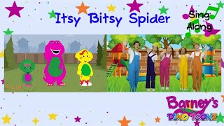🕷Itsy Bitsy Spider🕷- Barney&#39;s Dino Toonz version | Sing Along | @barney and @ChikiToonz