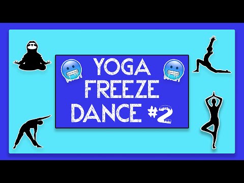 PE Games: Yoga Freeze Dance #2