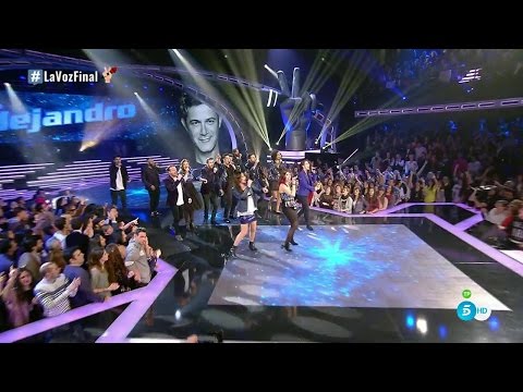 Equipo Alejandro Sanz: "No Es Lo Mismo" - Final - La Voz 2016