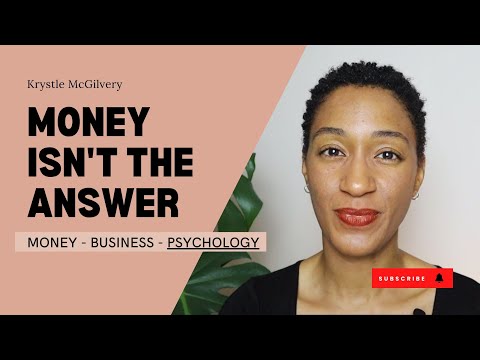 Learn why earning more money won't solve the problem