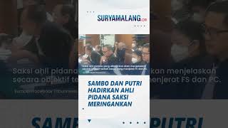 Ferdy Sambo dan Putri Candrawathi Sidang Hari Ini, Hadirkan Ahli Pidana sebagai Saksi Meringankan