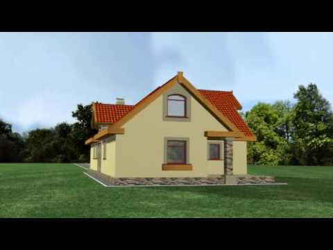 Malwa - projekt domu pracowni Horyzont