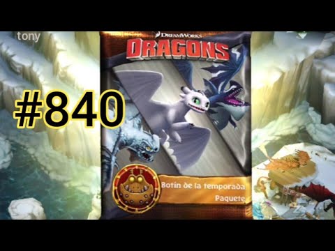 Dragones, el Resurgir de Mema "Cap. 840 - Snoggletog y dragones Ferripiel y Saltarín Joven" por Tony