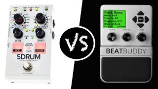 DigiTech SDRUM vs BeatBuddy (Comparison Review)  SHORT version