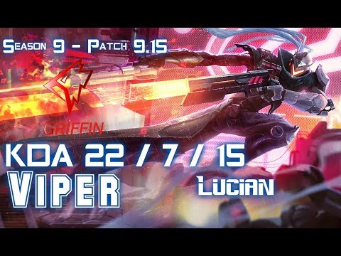 GRF Viper LUCIAN vs KAI'SA ADC - Patch 9.15 KR Ranked