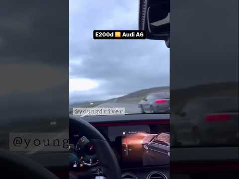 Thumbnail for Babalar Yarışıyor 🔥 Mercedes E200d vs Audi A6 #shorts #mercedes #audi #e200 #a6 by Audi