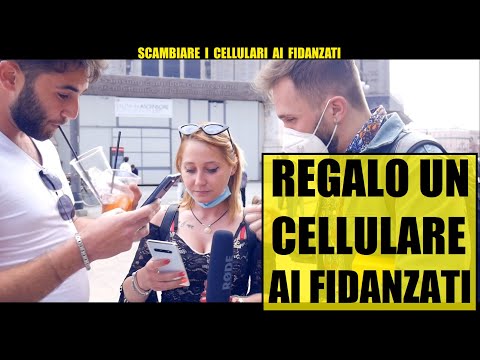 SCAMBIARE I CELLULARI: REGALO un Cellulare ai Fidanzati - Giacomo Hawkman