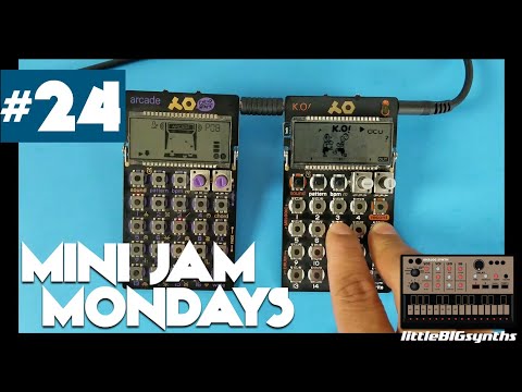 Mini Jam Monday #24 | Teenage Engineering PO-33 K.O! & PO-20 Arcade