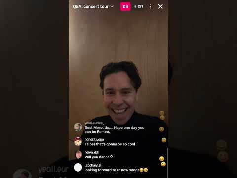 251216 John Eyzen Instagram Live (Talking about his concert)