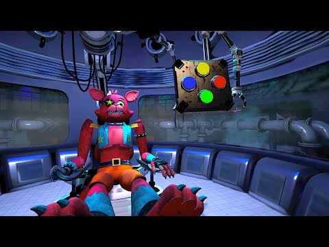 Gregory Repairs Glamrock Foxy - Five Nights At Freddy Security breach