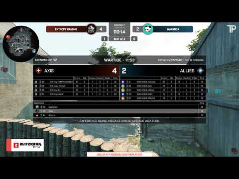 Entropy Gaming vs wAPANDA (Manorhouse) - Final of Blitzkrieg Battle Europe Season 1, Week 2