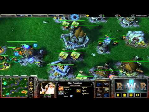 Hawk(HU) vs Yumiko(HU) - Game 2 - WarCraft 3 gameplay - RN850