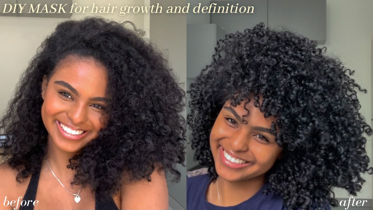 CURLY HAIR ET MASQUE ALOE VERA ROUTINE pour la pousse et définition des boucles