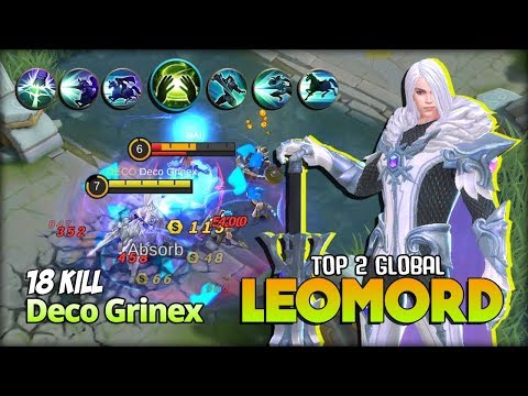 That Totally Insane Perfect Timing Skill! Deco Grinex Top 2 Global Leomord ~ Mobile Legends